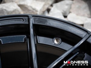 FIAT 500 Custom Wheels - 9esse - Fondmetal - Gloss Black - 17"